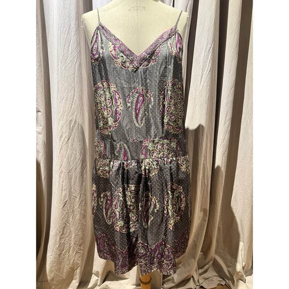Isabel Marat Toile Silk Dress ( Her Size # 3) Large Unworn ! - Picture 1 of 5